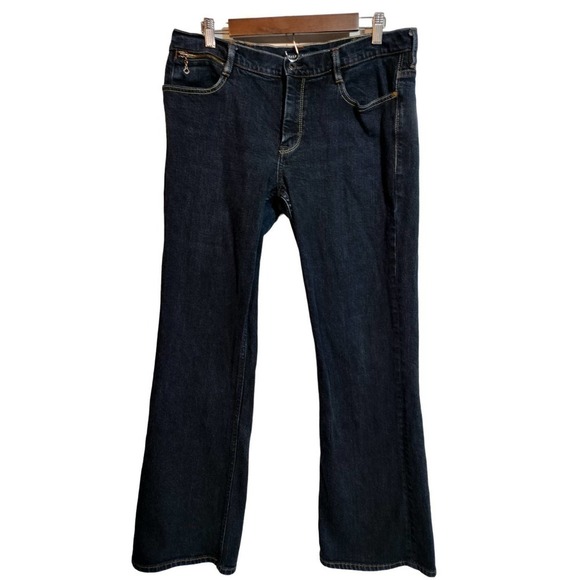 Ralph Lauren Tribeca 114  jeans Blue Label bootleg woman size 12/14 jean size 32 - Picture 1 of 9